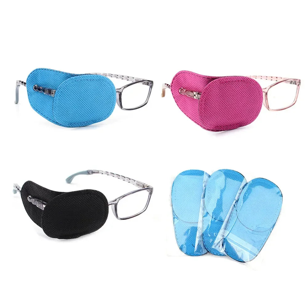6Pcs Children Amblyopia Eye Patche Treating Strabismus Glasses Therapy Kids Corrective Vision Eye Health Care Eyewear Accessorie