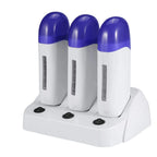 3 Types Cartridge Wax Depilatory Roller Warmer Heater Waxing Body Hair Removal Machine Wax Cartridge Heater Cartridge Wax Roller