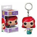 New FUNKO Keychains Disney Demona Princess Bella Ariel Alice Anna Elsa Bell Jack Sally stitch Action Figure Toys Ornaments