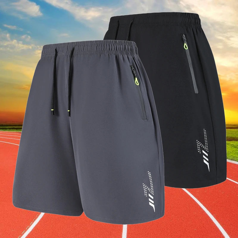 Gym Shorts Men Summer Quick Dry Training Shorts Fitness Drawstring Lightweight Short Sweatpants Man Workout Bottoms Running Wear Main image