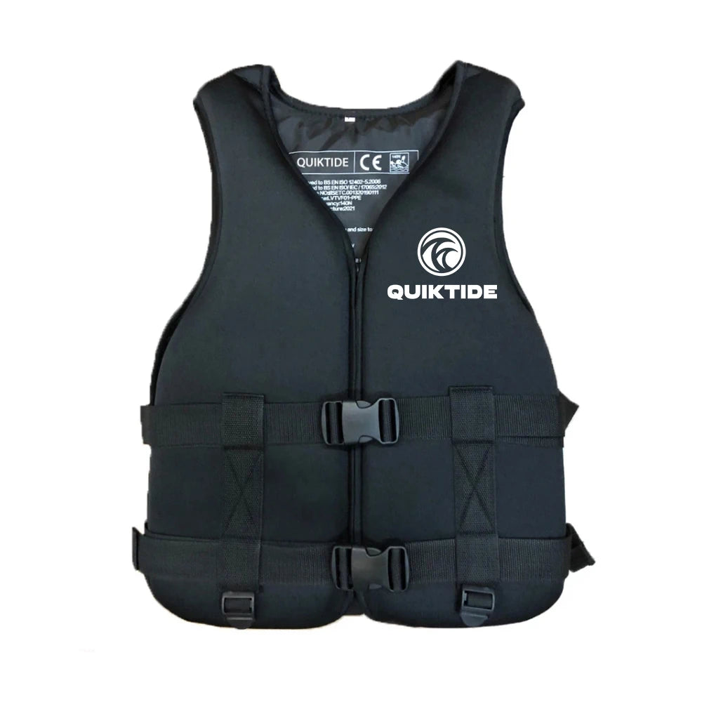 Neoprene Life Jacket for Adult Children New Water Sport Buoyancy Jacket Life Vest Swimming Boating Skiing Driving Vest Drifting