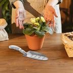 Aluminium Alloy Garden Hand Shovel Lightweight Portable Digging Tool for Planting Soil Cultivator Outdoor Camping Hiking