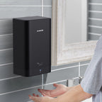 AIKE Automatic Wall Hand Dryers Portable Mini Hand Dryer Washroom Drying Hands 10-15s Quick Drying 900W 110V or 220V AK2822