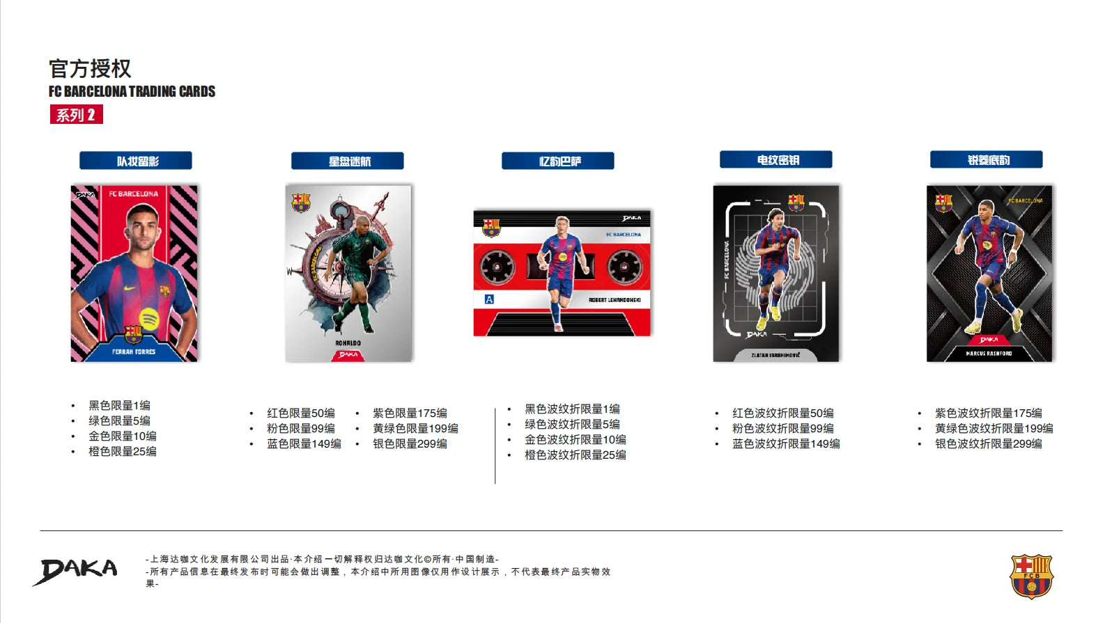 Wholesale Daka 2025-2026 Collection Cards Top Audience Machester Cuty Juventus Ac Milan Internazionale Milano Football Star Toy