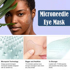 5/10/30PC Microneedle Eye Patches Mask Korean Skin Care Hyaluronic Acid for Anti Wrinkle Aging Dark Circle EyesMask Moisturizing