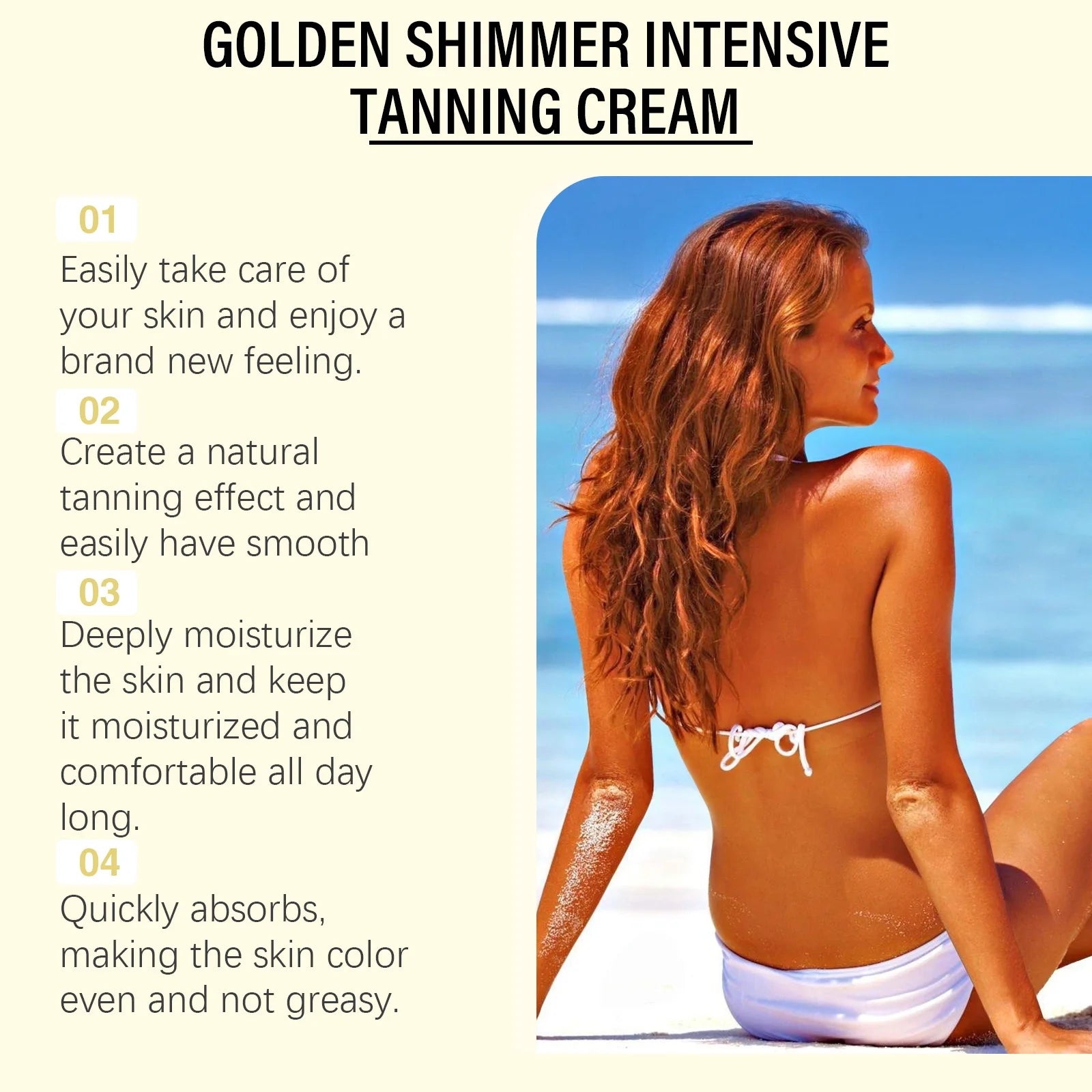 114g Tanning Accelerator Gel Lasting Self Solarium Sunless Tanner Body Face Glow Bronzer Nourishing Skin Tanning Boosting Cream