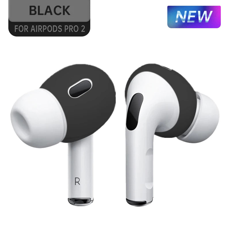 For AirPods Pro 2 Silicone Protective Case Skin Covers Earpads For Apple AirPod 2 Generation Ear Tips Earbuds Covers Accessories
