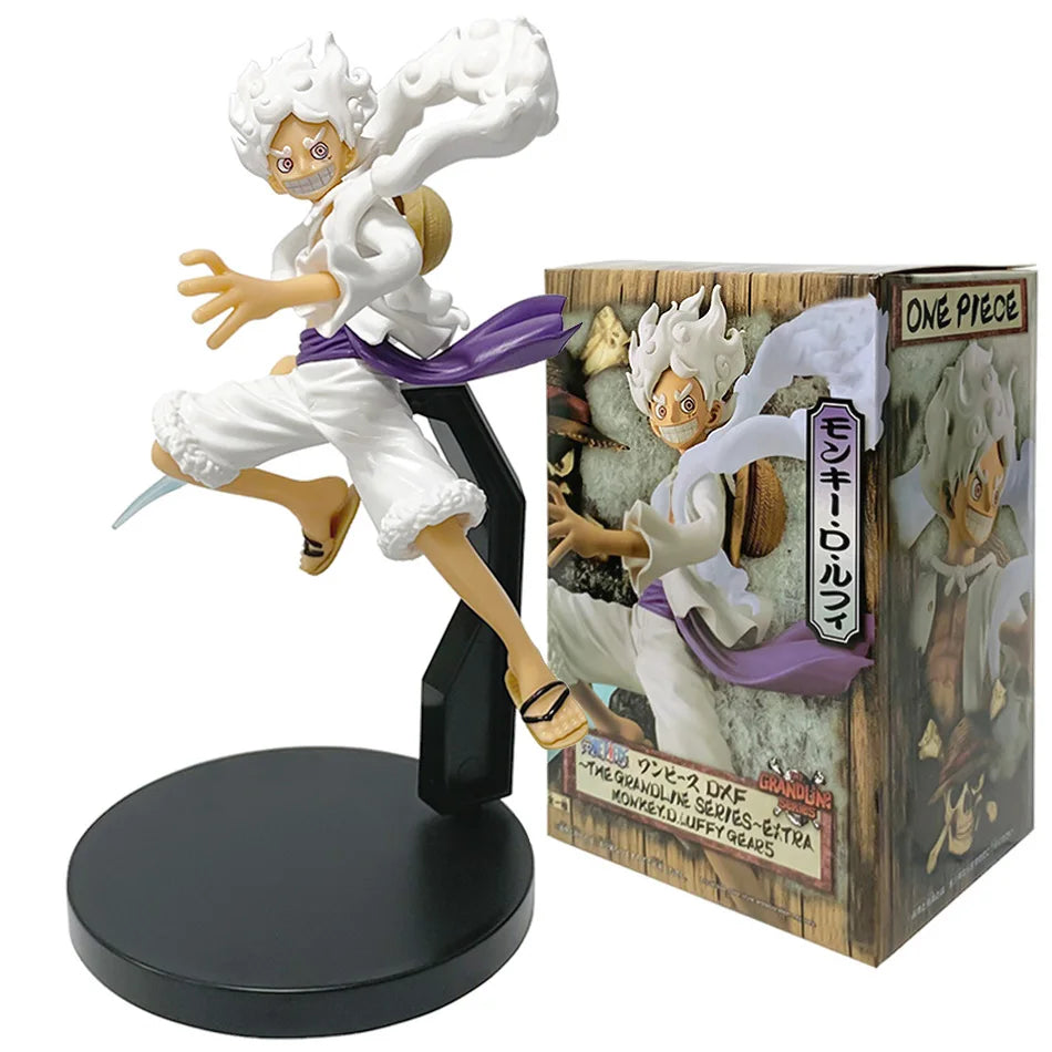 Anime ONE PIECE Figure Toy 18cm Nika Monkey D Luffy Action Figures Dolls Pvc Model Collectible Statue Toy Gift In Stock Main image
