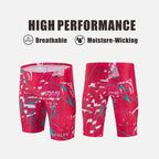 MALFC Summer Men's Swim Jammer Short Training Swimsuit Quick Drying Beach Swimming Trunks Swimwear Sports Tights Surf Shorts