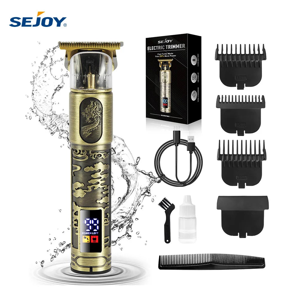 SEJOY SEJOY Professional Precision Hair Clipper For Men USB-C Fast Charging Beard/Body/Hair Trimmer | Precision Electric Shaver Main image