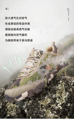 HUMTTO Hiking Shoes Men Breathable Outdoor Sports Climbing Shoes hunting shoes women Trekking Sneakers ankle boots Tactical shoe