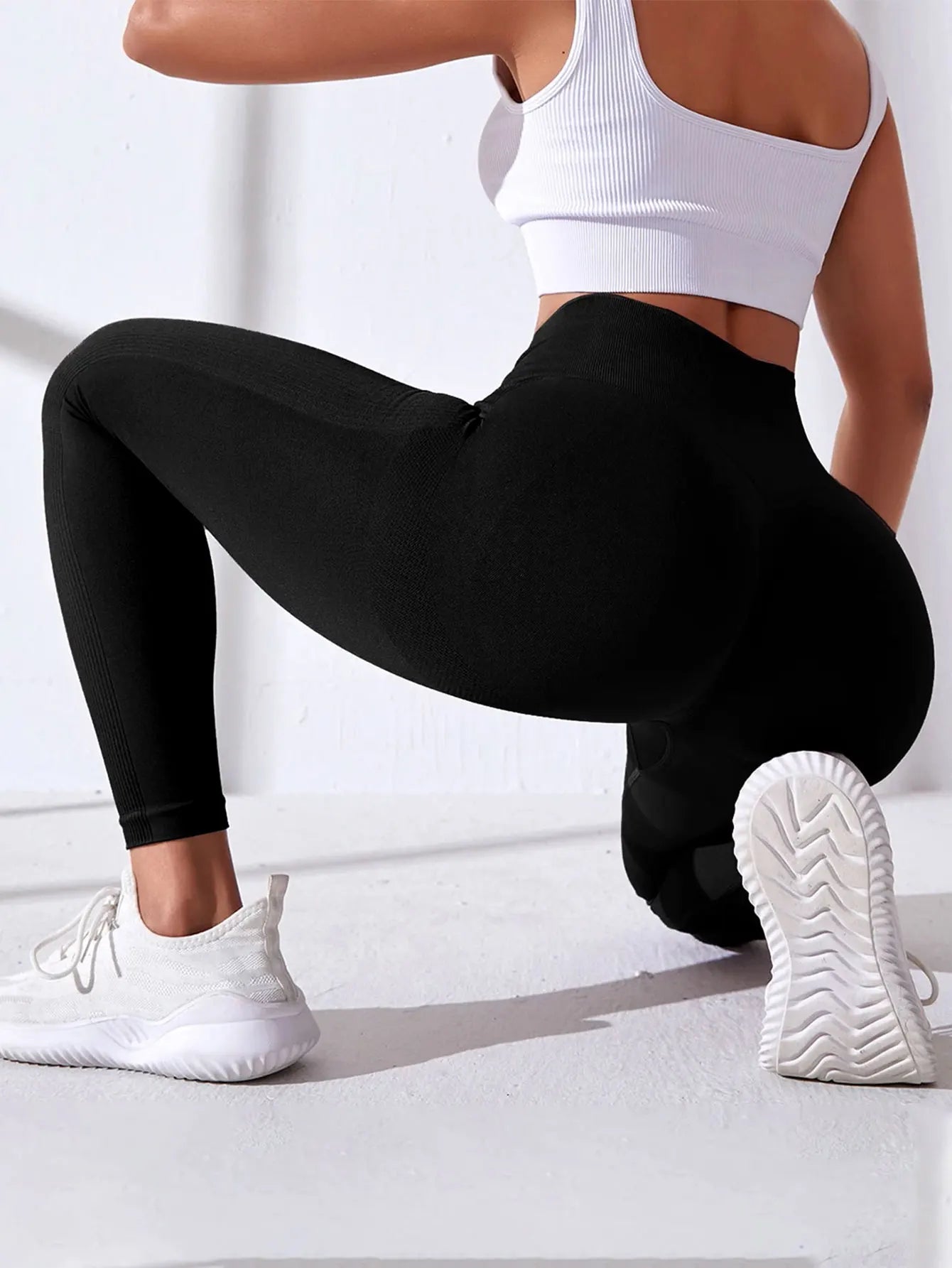 CZGUKE 2-piece women's tie dye pants sports leggings seamless high waisted push ups women's fitness and exercise clothes