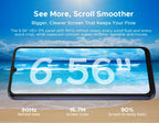 Global Version DOOGEE Note56 Plus Android 16 Smartphone 48GB+256GB 6150mAh Large Battery 6.56'' 90Hz Display 50MP Camera NFC