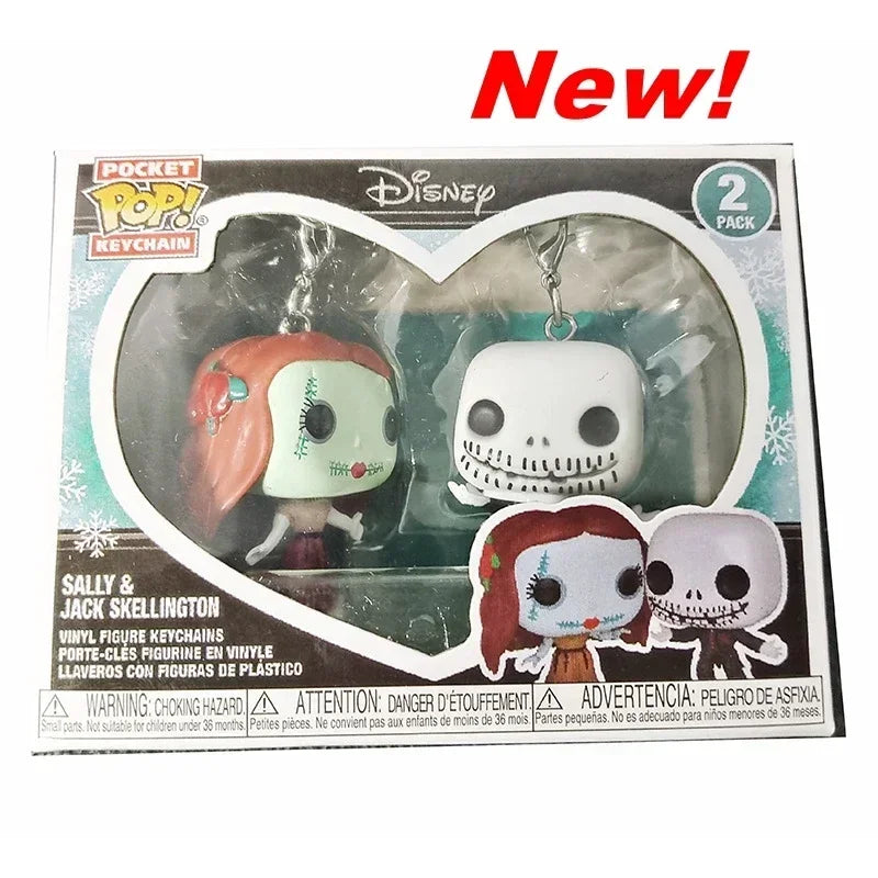 2026 Funko Keychains Ranger Red Blue Pink Minion Kevin Otto Stuart Spider Spot Vash Ahsoka Inuyasha Homer Sam Sally Figure Toys
