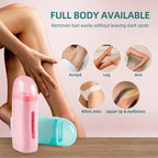 Roll On Waxing Kit With Wax Cartridges And Wax Strips 3 In 1 Soft Wax Heater Kit Hair Removal Wax Wax Paper Waxing Kits Warmer