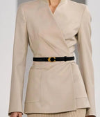 Vintage Spicy Girl High-End Women's Belt Versatile Fashion Accessory for Jeans And Dress Pants Temperament Niche Style