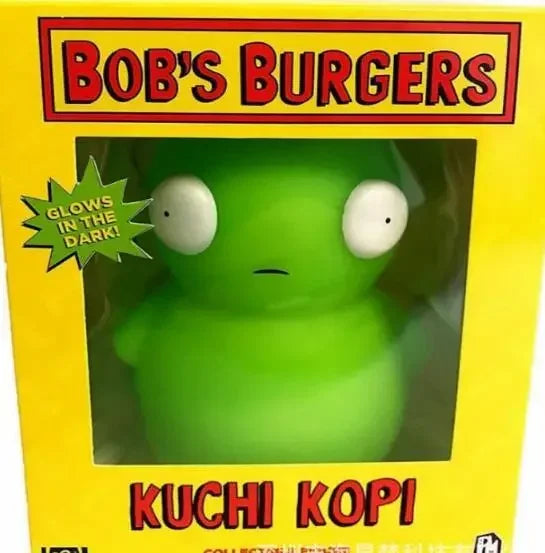 FUNKO Bob's Burgers #78 Louise Cute Vinyl Dolls 74# Bob Kuchi Kopi Luminous Figure Model Toys for Children Birthday Gift