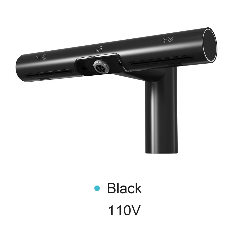 AIKE Airblade Tap Hand Dryer Automatic Bathroom Hand Washing and Drying Machine Washroom Faucets Air Tap Powerful Hand Dryer