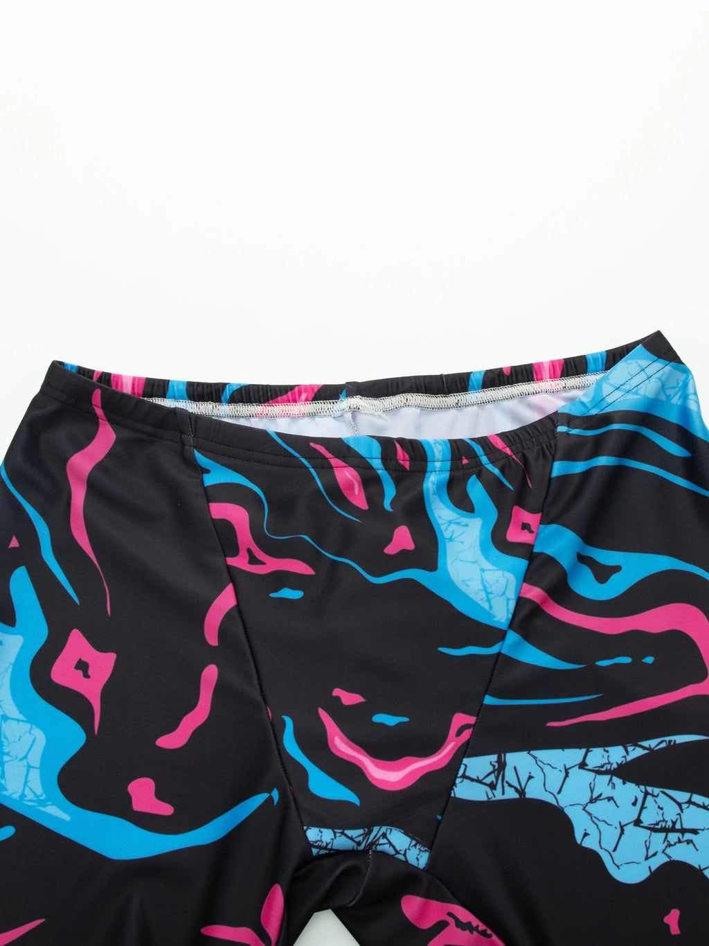 MALFC Summer Men's Swim Jammer Short Training Swimsuit Quick Drying Beach Swimming Trunks Swimwear Sports Tights Surf Shorts