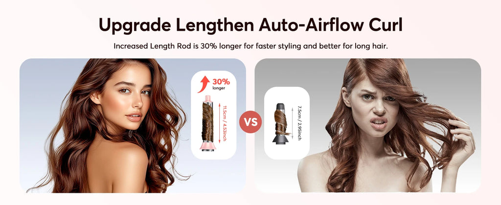 5 in 1 Hair Dryer,Multi Styling Tool,Straightener & 32mm Curling 300 Million Negative Ions Hair Care 1-3 Mins Quick Drying Gifts
