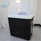 Salon Shampoo Chair With Ceramic Sink, Head Spa Fumigation Washing Station, Modern Bathroom Spa Furniture