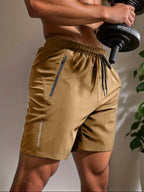 Men's Bottoms for Summer Gym Workout Running Cycling,Quick Drying Breathable Drawstring Waist Sports Shorts,Going Out Outfit0428