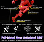 9L3D Lucky13 Gojo Sukuna Jujutsu Fushiguro Toji Gojo Satoru Action Figure Dummy13 T13 Multi-Jointed Collectible Toys Titan13