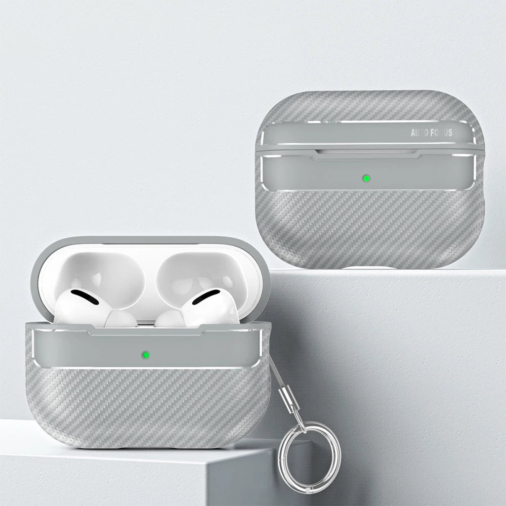 Carbon Fiber Case For AirPods Pro 2023 Wireless Earphone Case For AirPods Pro 2 3 1 Protective Cover For Air Pods Pro 2nd 3rd