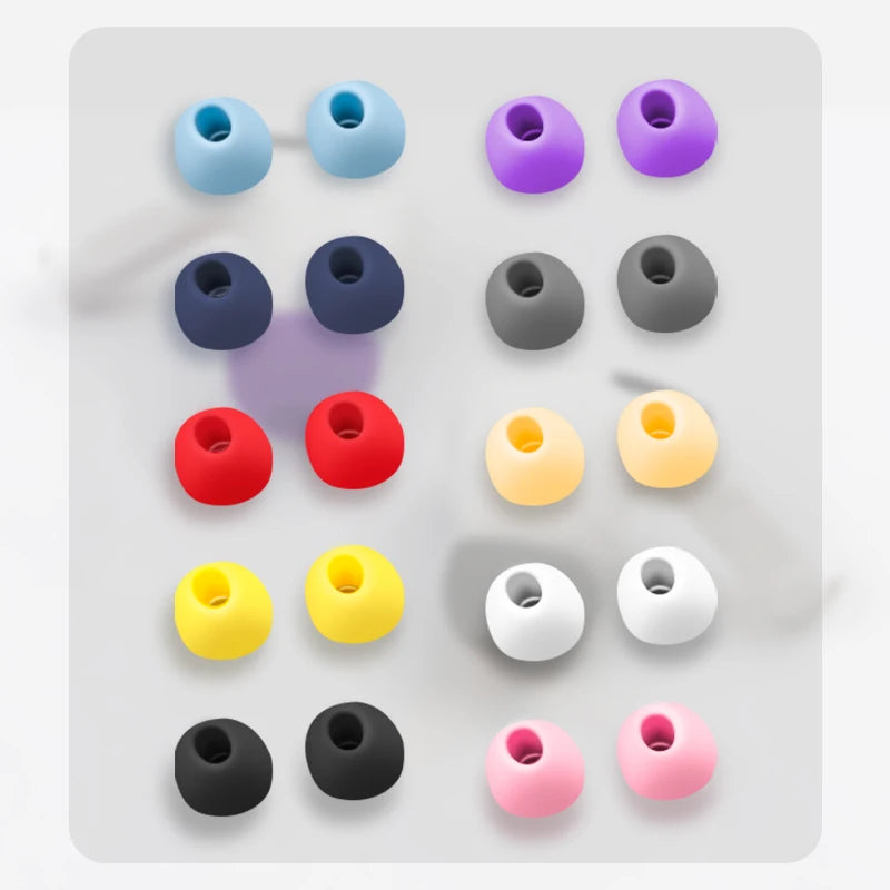 For Apple AirPods Pro 2 Ear Tips Earbuds Cover Silicone Replacement Tips Air pod Earplugs Earpads Pads Headphones Case Accessory