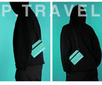 RFID Travel Wallet Passport Holder Credit Card Organizer Zipper Pouch Document Organizer Anti Theft Travel Accessories