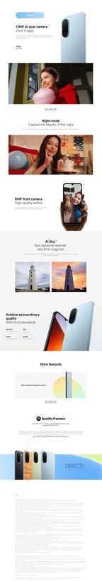 Global Version Xiaomi Redmi A7 Pro Smartphone 6000mAh Battery 6.9" 120Hz Display 13MP Camera Xiaomi HyperOS Xiaomi Cellphone