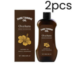 OceAura Tanning Oil Lotion Deep Moisturizing Nourishing Skin Rejuvenating Long Lasting Tan Lightweight Non Greasy Bronzing Oil