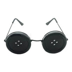 Coralines Button Eyes Glasses Halloween Cosplay Eyewear Props Novelty Funny Glasses For Other Mother Costume Accessories