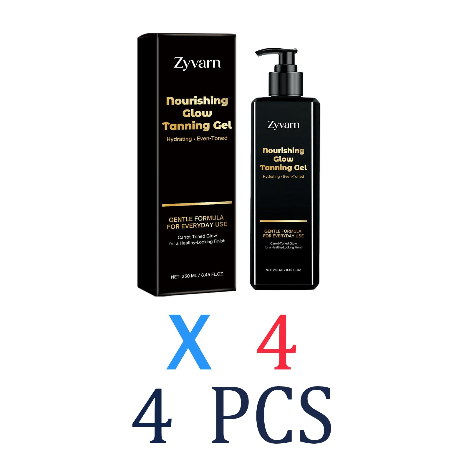 Tanning Gel Instant Bronzer Self Tanning Mousse Hydrating Natural Glow Sun Kissed Buildable Color Nourishing Moisturizing 250ml