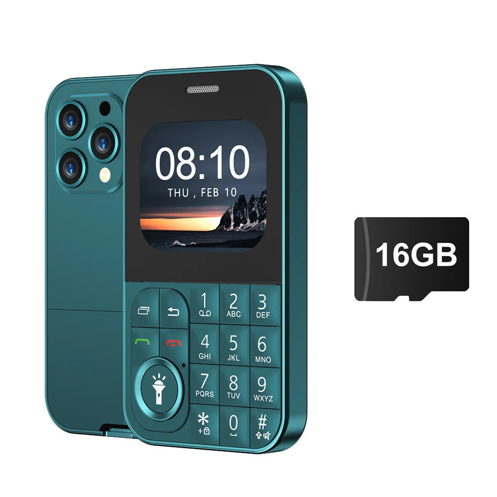 SERVO V9 Small Mobile Phone 2.01inch 2 SIM Cards Magic Voice FM Radio Torch Speed Dial 2G GSM Mini Keyboard Mobile Phone MP3 MP4