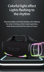 ZEALOT S79 Bluetooth Speaker 100W Portable Subwoofer HiFi Dual Pair Fast Charge 24000mAh Battery