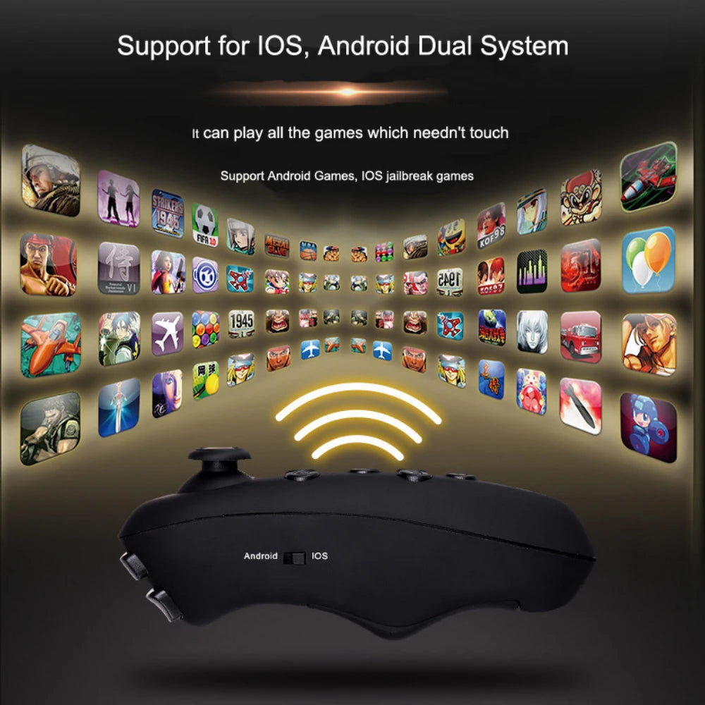 VR Glasses 3D Virtual Reality Headset Devices Helmet Lenses Goggles Smart For Smartphones Phone Cell Mobile Game Viar Viewer Set