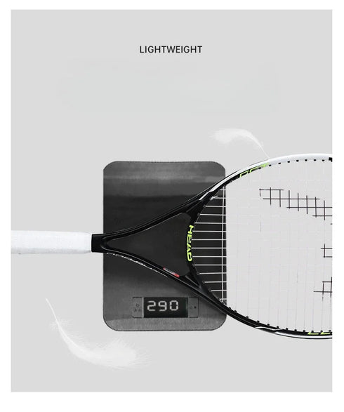 HEAD Tennis Racket Beginner Carbon Composite One-Piece Racket College Students Exercise Sports