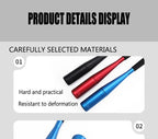 1/2/3pcs Fish Hammer Beat 104g Aluminum Alloy Fish Knocking Stick EVA Handle Fishing Bat Fishing Priest Device Fishing Tackle