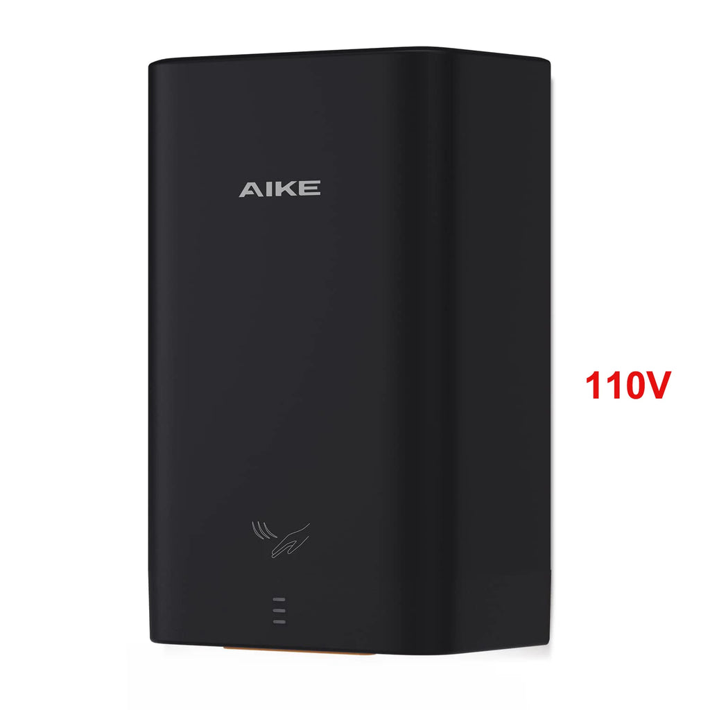 AIKE Automatic Wall Hand Dryers Portable Mini Hand Dryer Washroom Drying Hands 10-15s Quick Drying 900W 110V or 220V AK2822