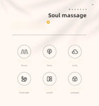 Resin Octopus Massage Comb Head Meridian Scraping Scalp Massage Brush Acupuncture SPA Gua Sha Massage Comb Fatigue Relief