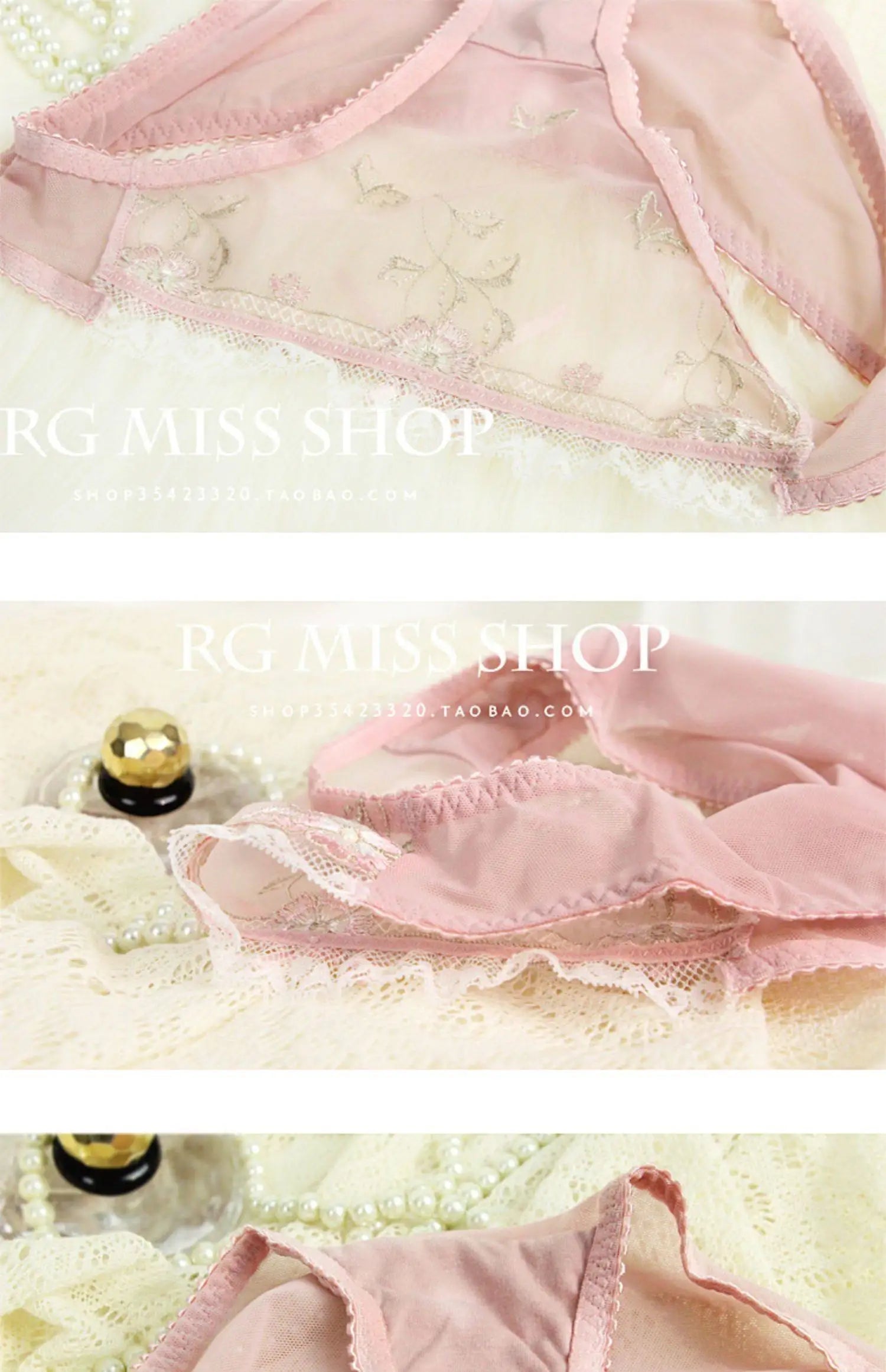 French Style Minimiser Bra Set | Big Size Unpadded Lace Half Cup, Large Cup Thin Anti-Sagging Sheer Lingerie Set BANERDANNI Bras