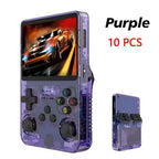 R36S Retro Handheld Video Game Console Linux System 3.5 Inch IPS Screen Portable Pocket Video Player R35S 64GB 15000 Games