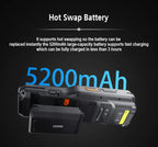 UROVO RT40 Digital Keyboard Pdas Android 10 4G Inventory Handheld Barcode Scanner Mobile Data Terminal Rugged Pda