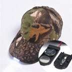 Unisex Led Baseball Cap With Led Light Adjustable Baseball Hat Headlight Flashlight For Hunting Fishing Camping Hiking Joggings