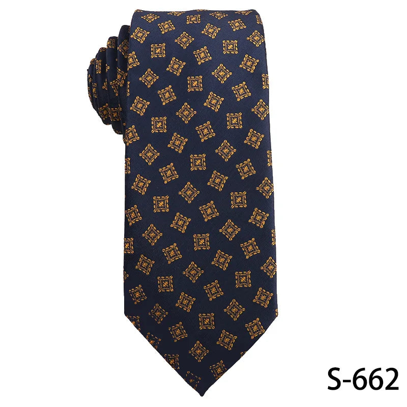 Trendy Handmade Polyester Silk Tie Men's Business Suit Accessory Floral Patterned Bow Tie for Wedding Prom Party Gift