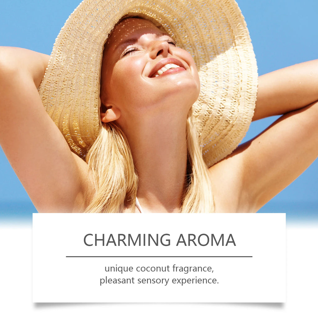 Self Tanning Mousse Moisturize Brighten Even out Body Skin Tone Anti-Dryness Sunburn Repair Mild Coconut Tan Accelerator Cream