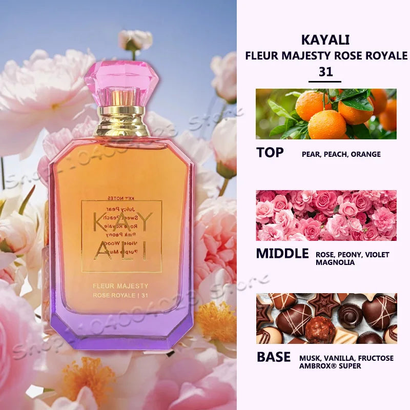 KAYALI 100ml EDP Intense Spray - Sweet Fruity Floral & Warm Woody Unisex Fragrance | Long-lasting, Confidence-Boosting Scent