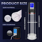 Automatic Penis Pump Suction Vacuum Male Masturbation Penis Extender Dick Erection Enhancement Trainer Adult Sex Toys