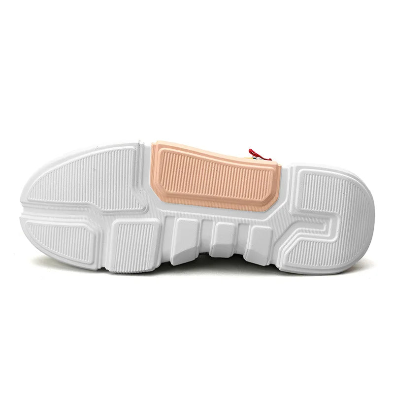 Women's Luxary Chunky Sneakers 2025 trend Fashion Mesh Breathable Shoes for Men Sports Running Casual Ladies Fitness Vulcanize